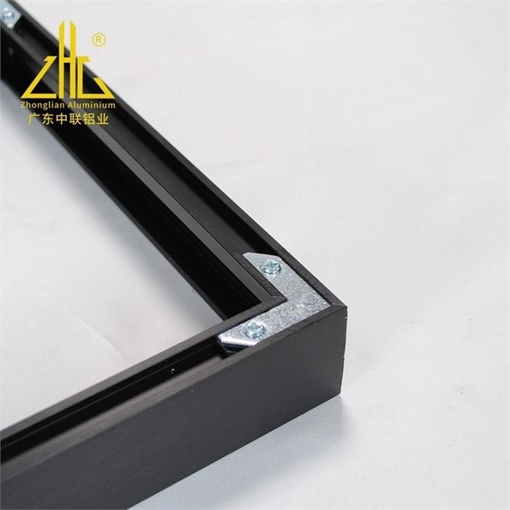 Anodizing Aluminum Picture Photo Frame Brushed Aluminium Frame For Home Decoration