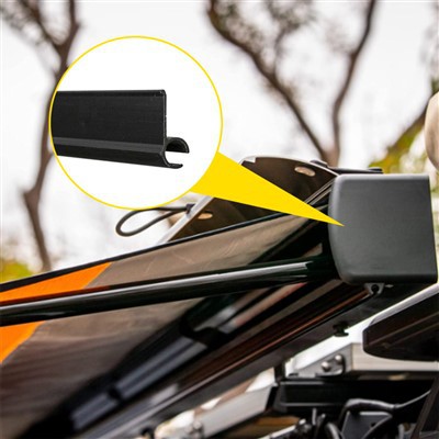 Alumiini Extrusion Caravan markiisi alumiiniprofiili